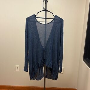 Express Navy Knit Sweater